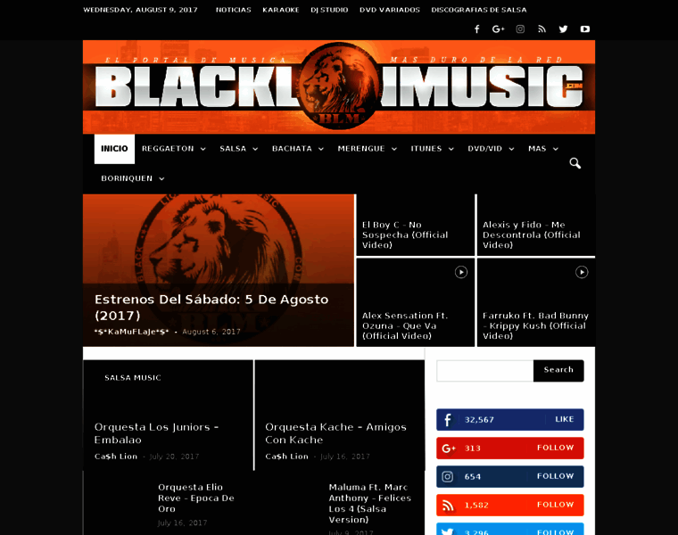 Blacklionmusic.com thumbnail