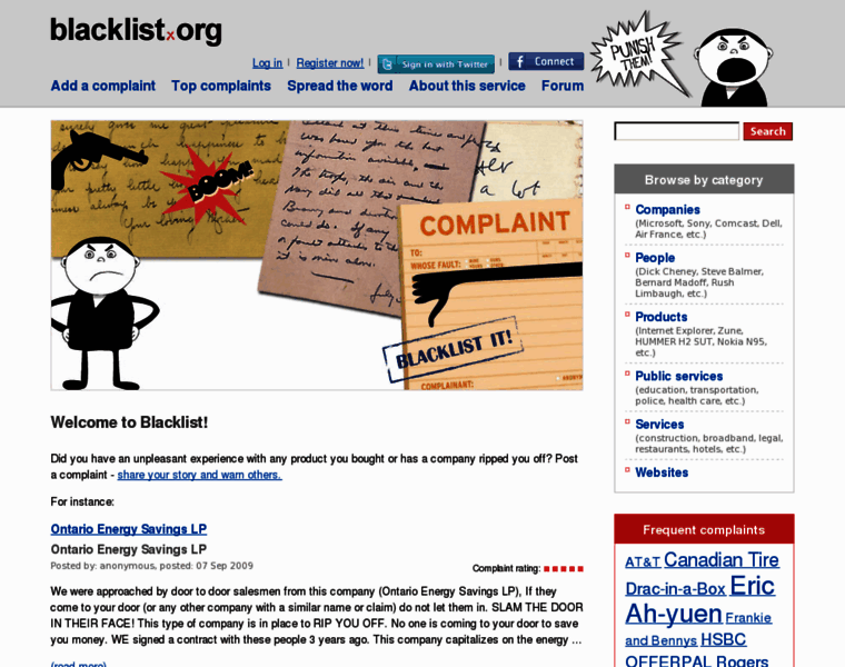 Blacklist.org thumbnail