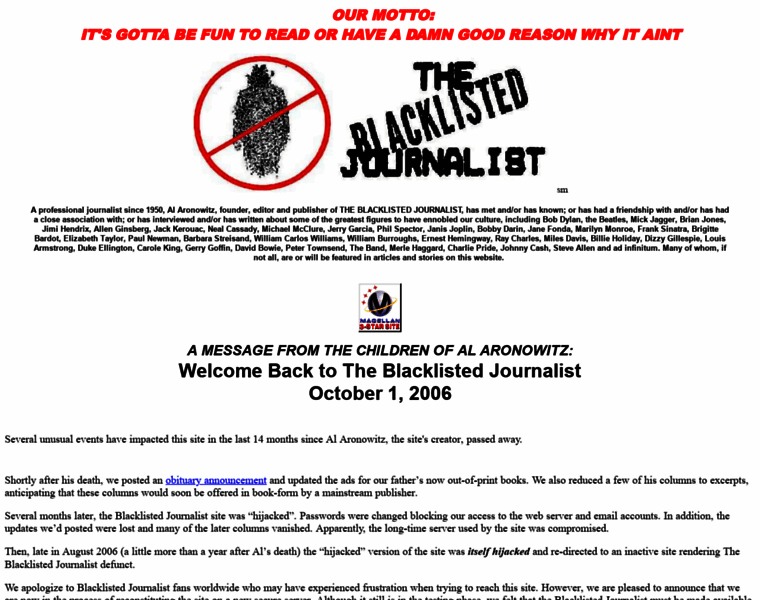 Blacklistedjournalist.com thumbnail