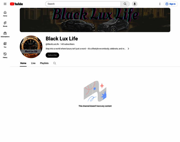 Blackluxlife.com thumbnail