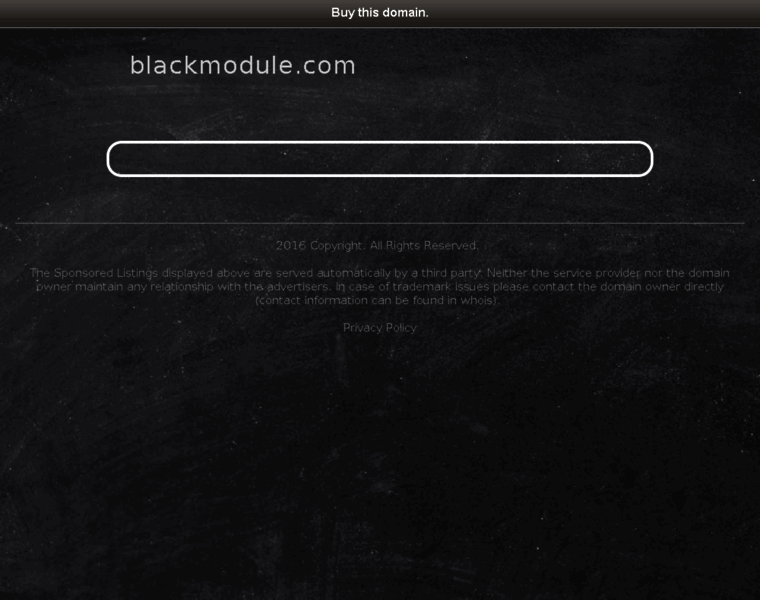 Blackmodule.com thumbnail