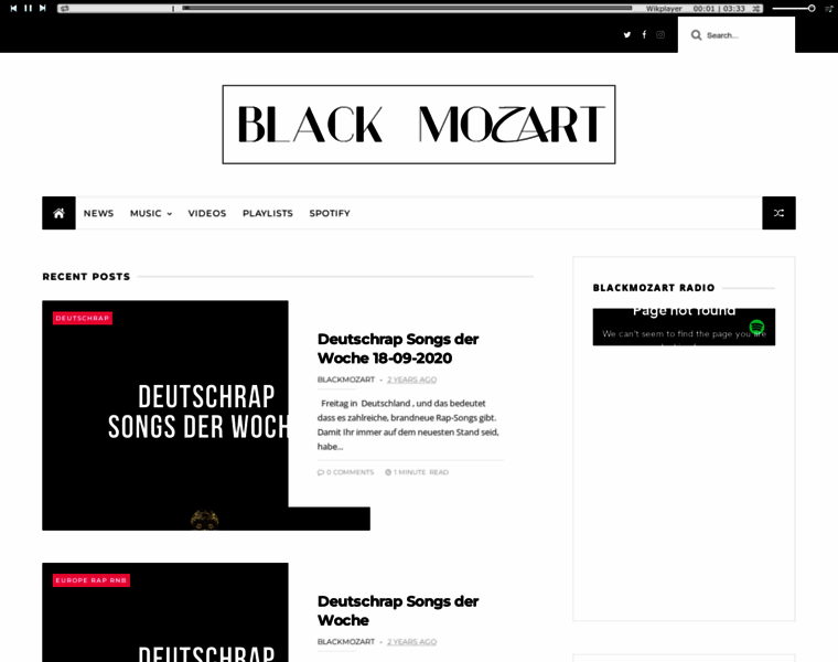 Blackmozart.net thumbnail