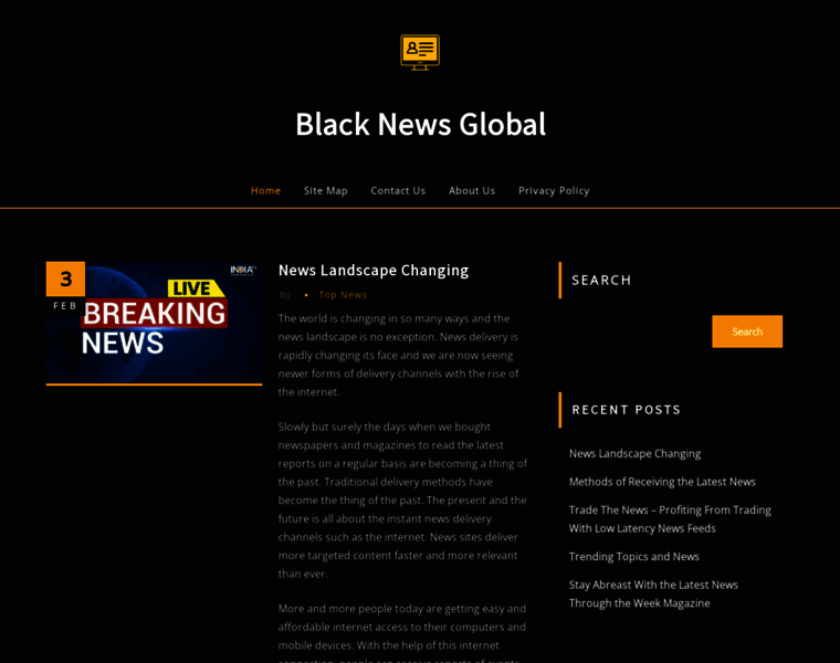 Blacknewsglobal.com thumbnail