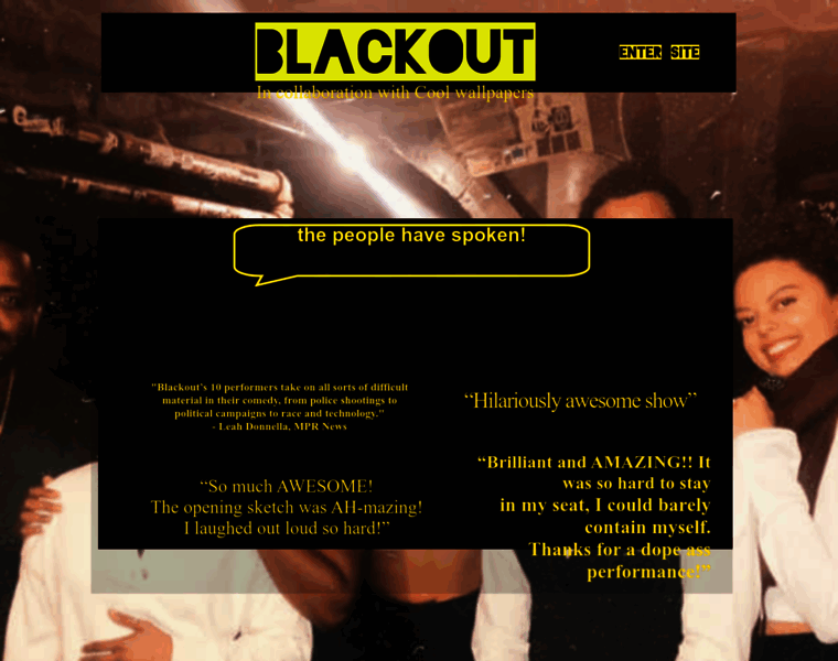 Blackoutcomedy.org thumbnail