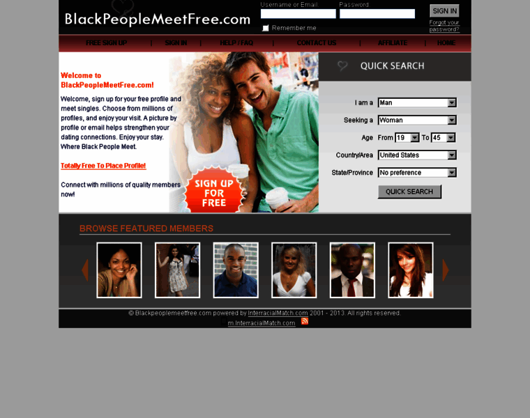 Blackpeoplemeetfree.com thumbnail