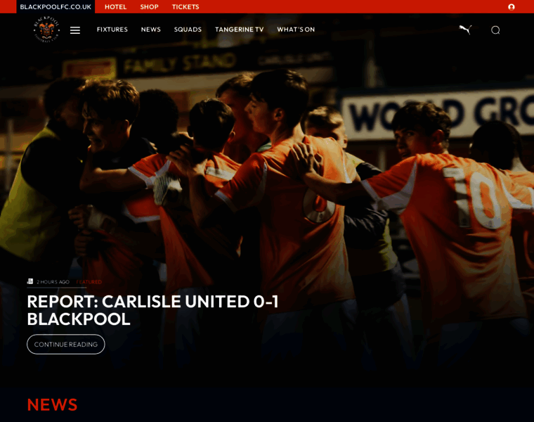 Blackpoolfc.co.uk thumbnail