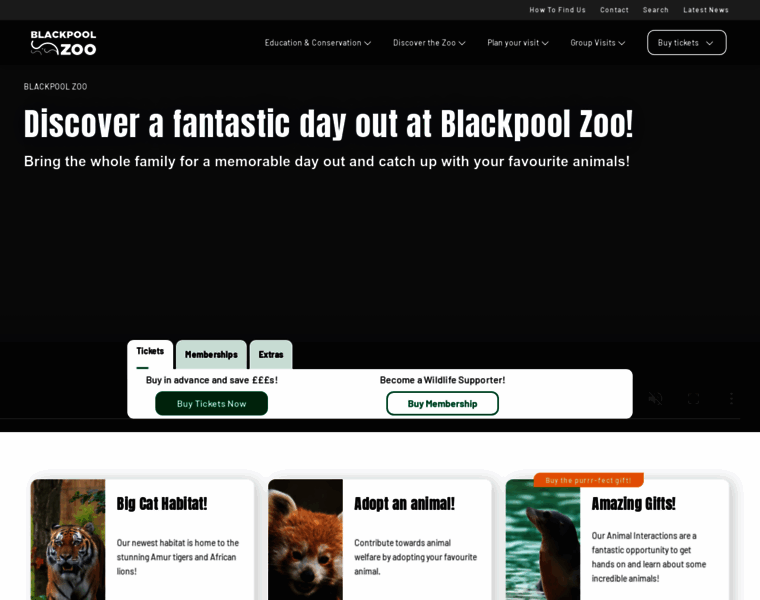 Blackpoolzoo.org.uk thumbnail