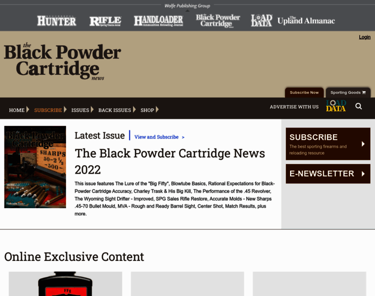 Blackpowdercartridge.com thumbnail