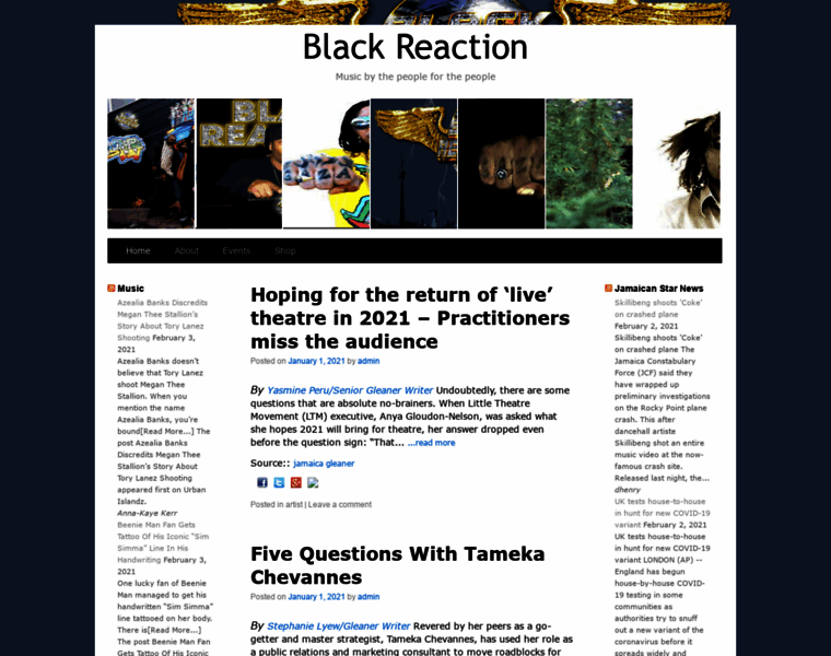 Blackreaction.com thumbnail