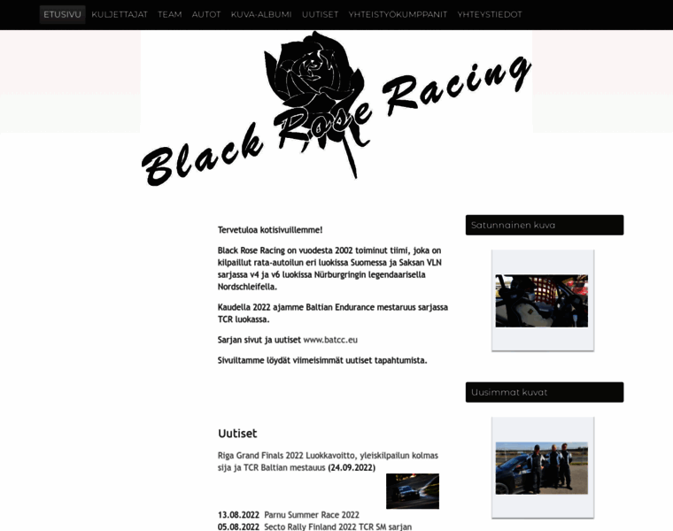 Blackroseracing.fi thumbnail