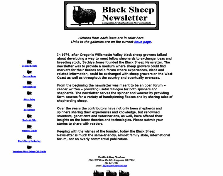 Blacksheepnewsletter.net thumbnail