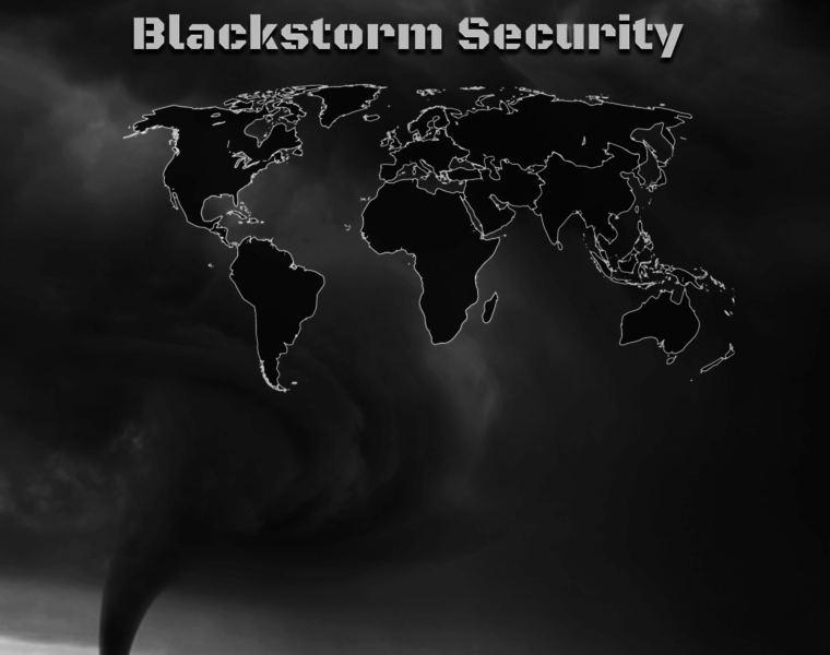 Blackstormsecurity.com thumbnail