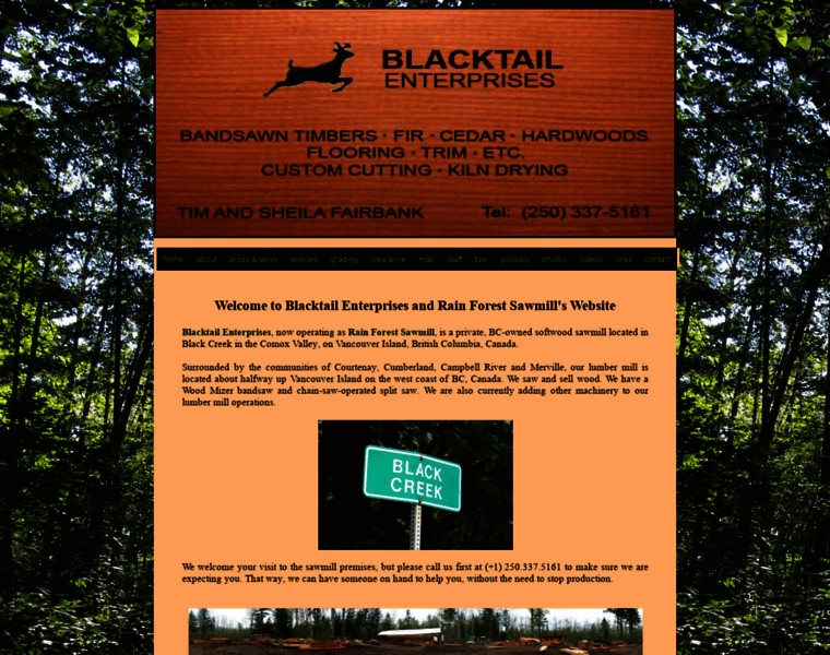 Blacktailsawmill.ca thumbnail