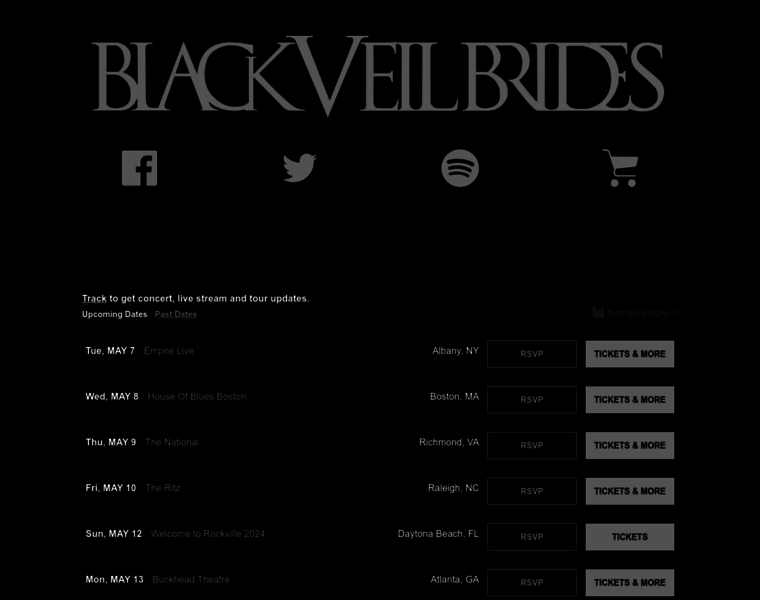 Blackveilbrides.net thumbnail