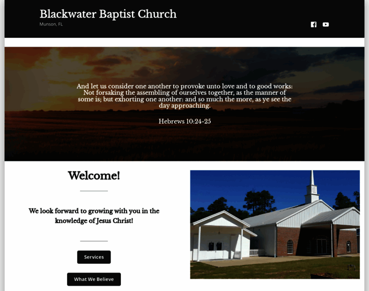 Blackwaterbaptist.com thumbnail