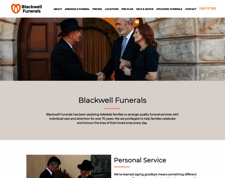 Blackwellfunerals.com.au thumbnail