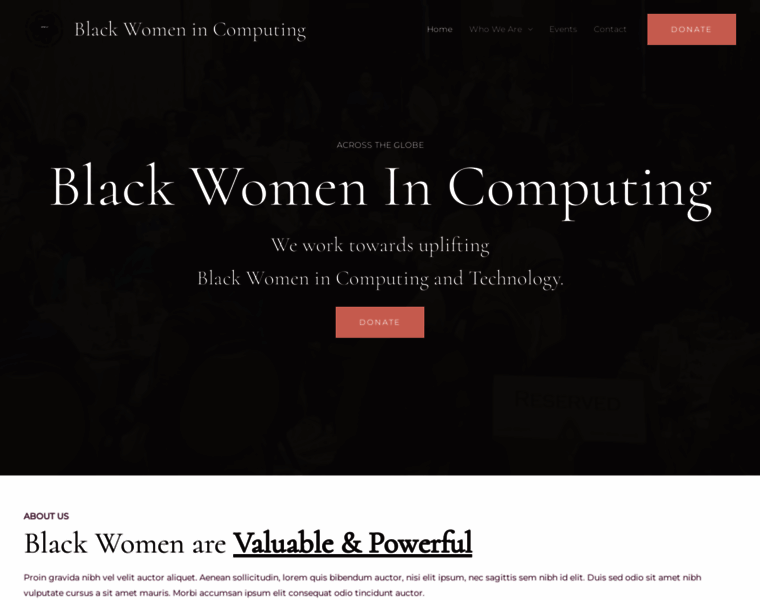 Blackwomenincomputing.org thumbnail