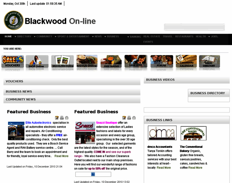 Blackwoodonline.com.au thumbnail