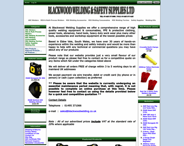 Blackwoodwelding.co.uk thumbnail
