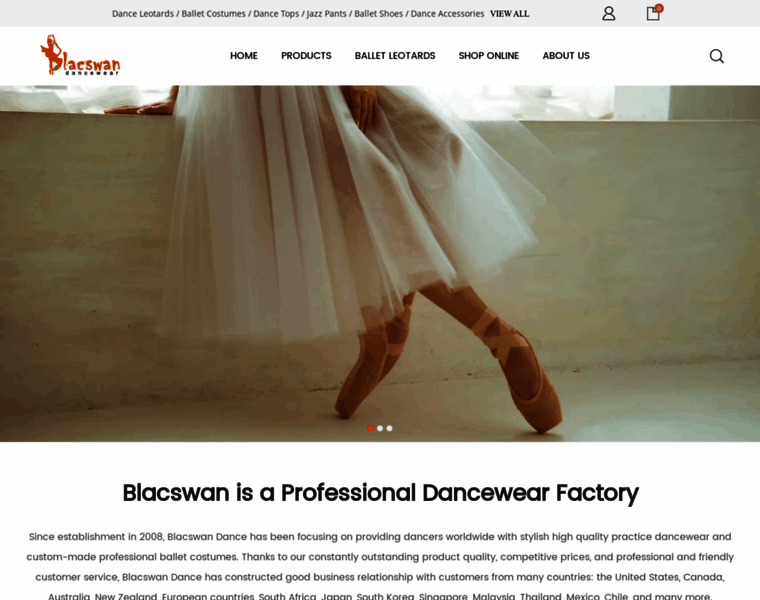 Blacswan-dance.com thumbnail