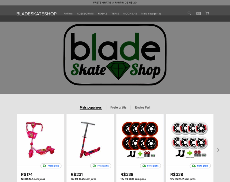 Bladeskateshop.com.br thumbnail