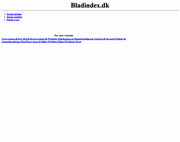 Bladindex.dk thumbnail