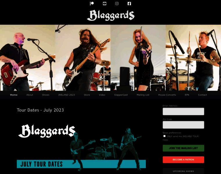 Blaggards.com thumbnail
