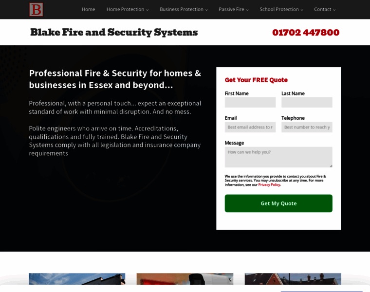 Blakefire-security.co.uk thumbnail