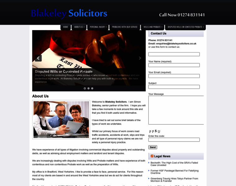 Blakeleysolicitors.co.uk thumbnail