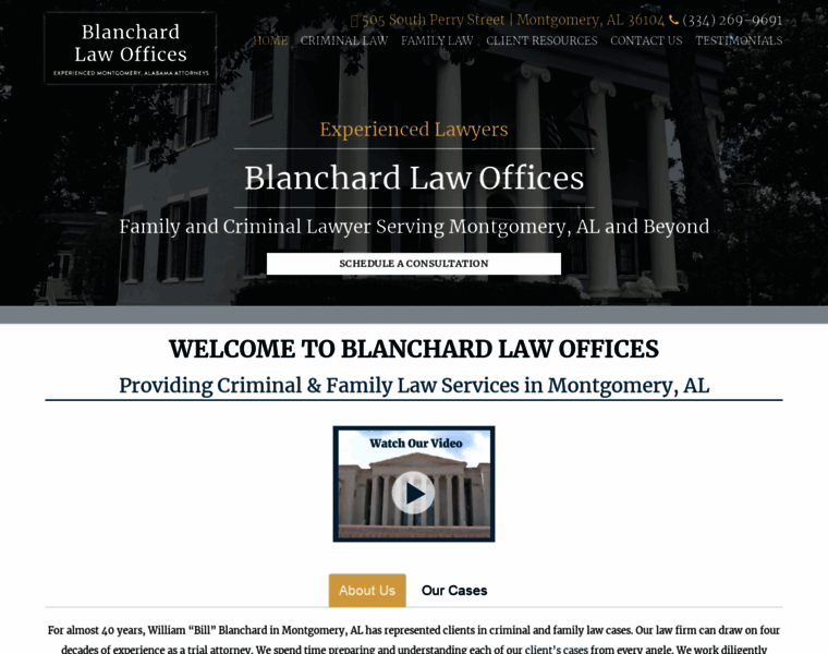 Blanchardlaw.com thumbnail