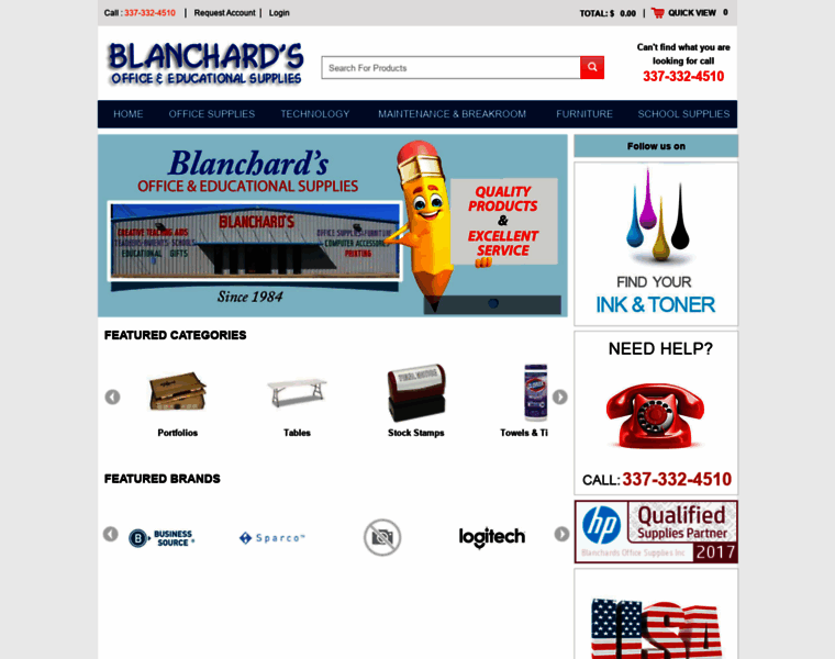 Blanchardsupply.com thumbnail
