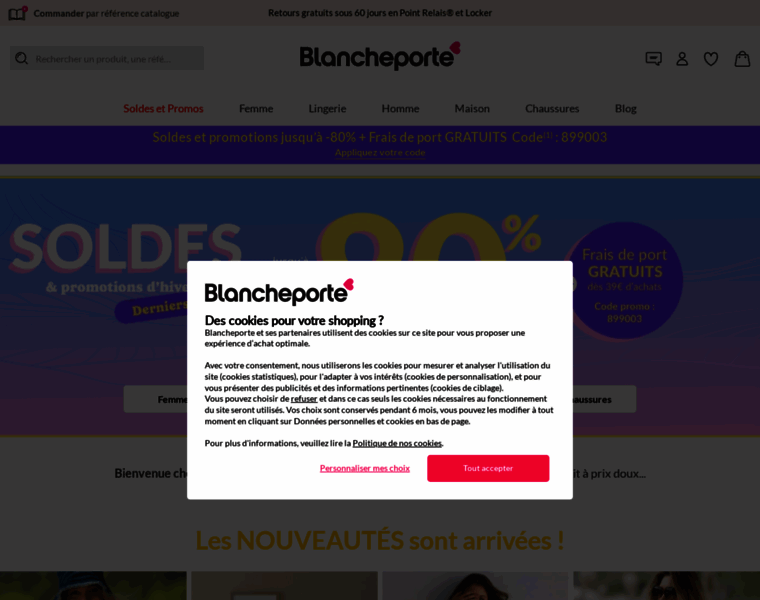 Blancheporte.ch thumbnail