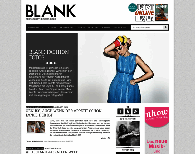 Blank-magazin.de thumbnail