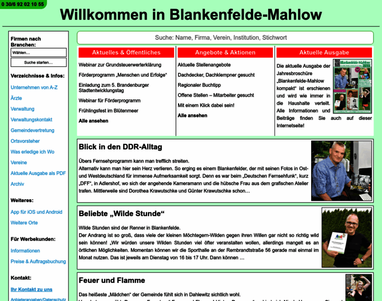 Blankenfelde-mahlow-internet.de thumbnail