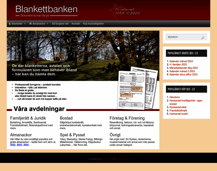 Blankettbanken.se thumbnail