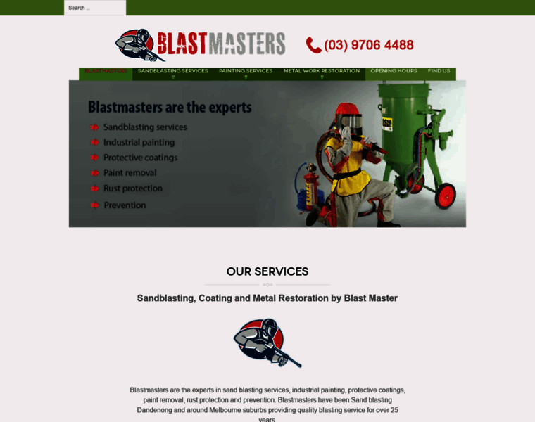 Blastmasters.com.au thumbnail