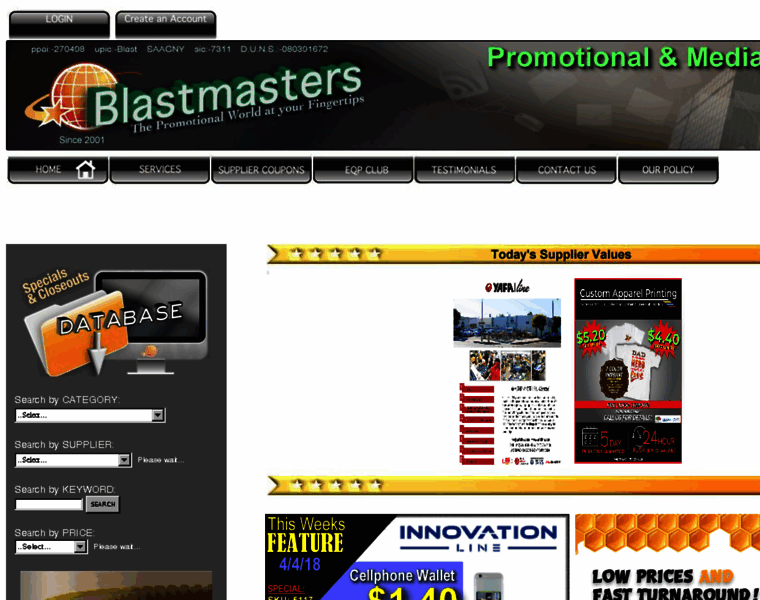 Blastmasters.net thumbnail