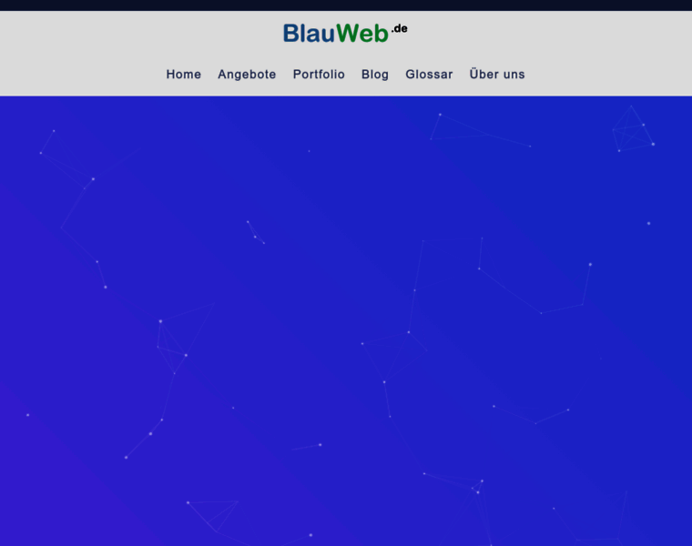 Blauweb.de thumbnail