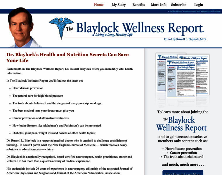 Blaylockwellness.com thumbnail