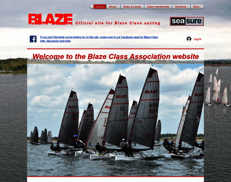 Blaze-sailing.org thumbnail
