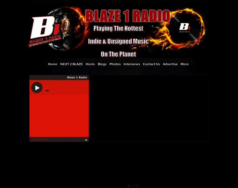 Blaze1radio.com thumbnail