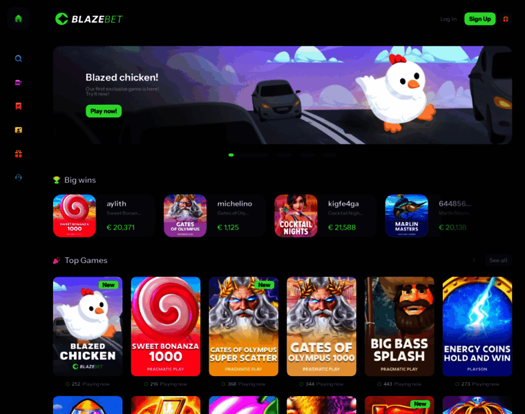 Blazebet777.com thumbnail
