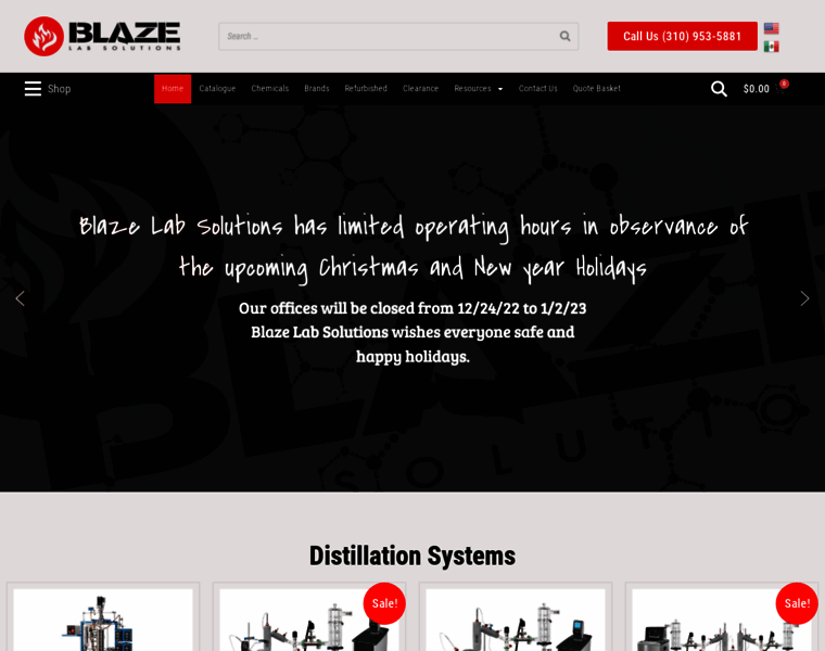 Blazelabsolutions.com thumbnail