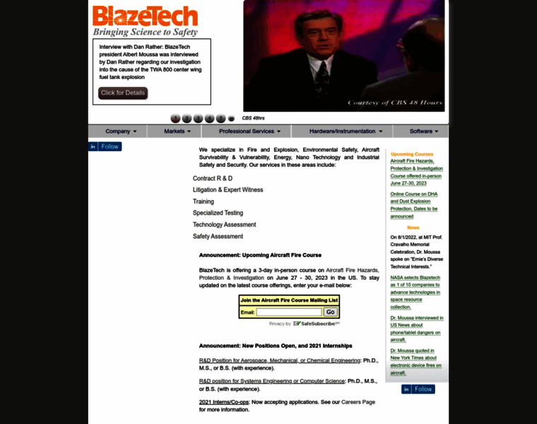 Blazetech.com thumbnail