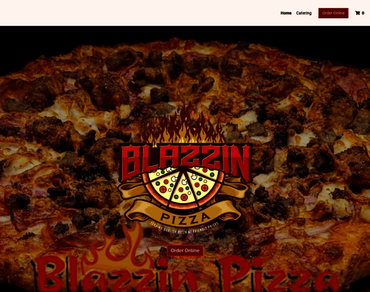 Blazzinpizza.com thumbnail