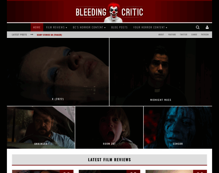 Bleedingcritic.com thumbnail