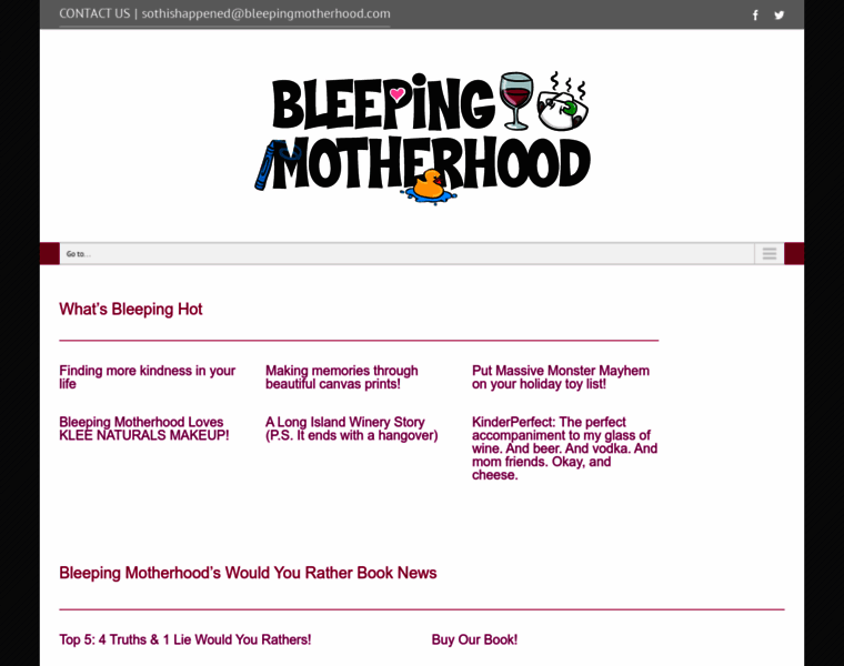 Bleepingmotherhood.com thumbnail