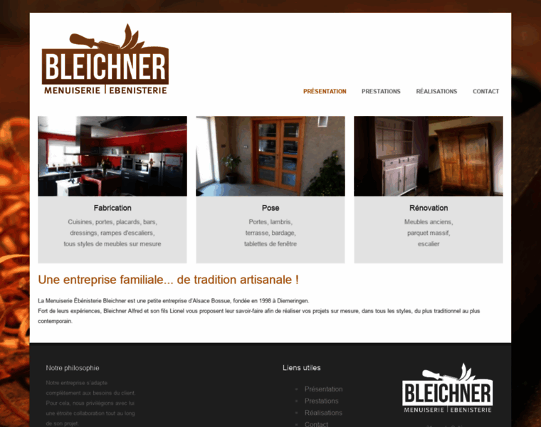 Bleichner-menuiserie-ebenisterie.com thumbnail