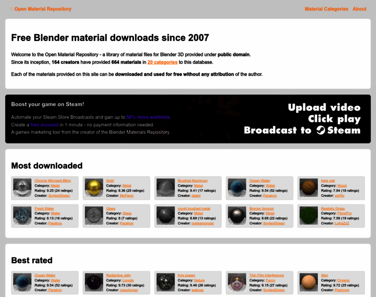 Blender-materials.org thumbnail