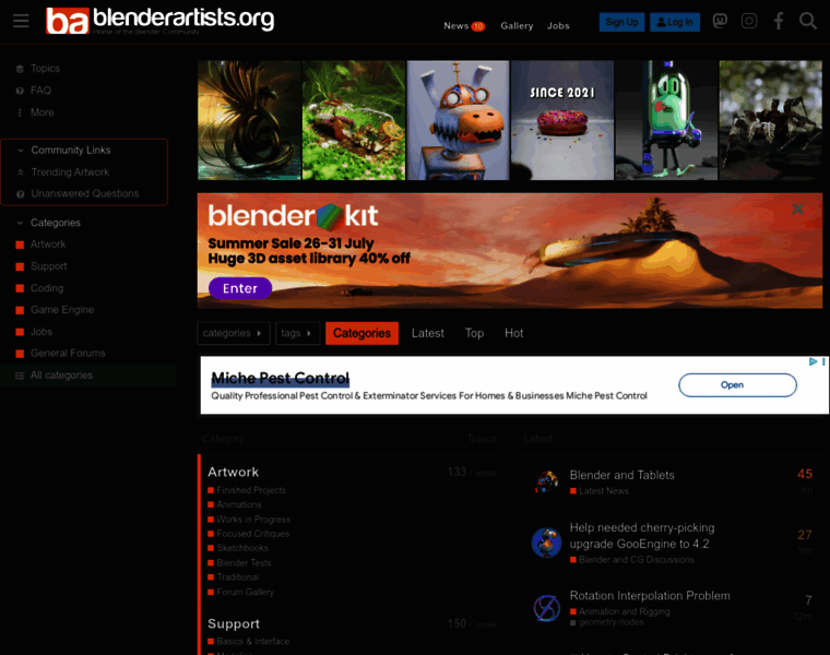 Blenderartists.org thumbnail Blenderartists.org thumbnail